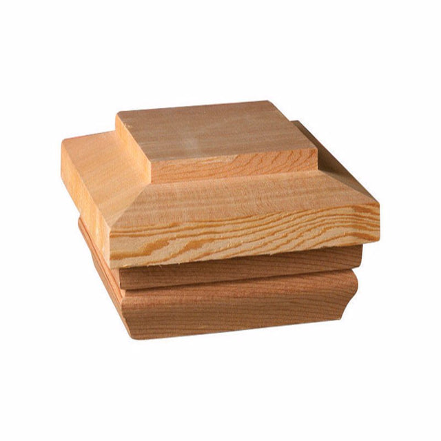 Deckorators 2.25 in. H X 4 in. W Wood Post Cap