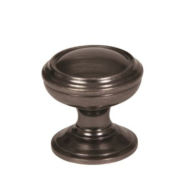 Amerock Classic Industrial Cabinet Knob 1-1/4 in. Gunmetal