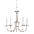 5 Light - 18 in. - Chandelier - with Candlesticks