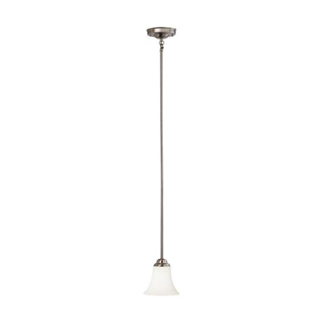 Dupont - 1 Light - Mini Pendant with Satin White Glass