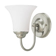 Dupont - 1 Light - Vanity with Satin White Glass