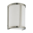 Odeon - 1 Light - Wall Sconce with Satin White Glass