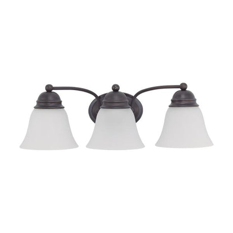 Empire - 3 Light - 21 in. - Vanity with Frosted White Glass