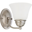 Empire - 1 Light - 7 in. - Vanity with Frosted White Glass