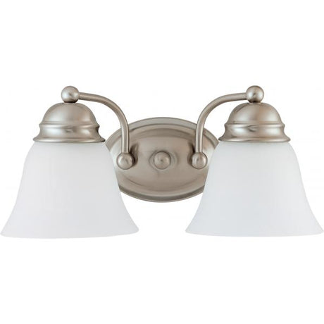 Empire - 2 Light - 15 in. - Vanity with Frosted White Glass