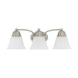 Empire - 3 Light - 21 in. - Vanity with Frosted White Glass