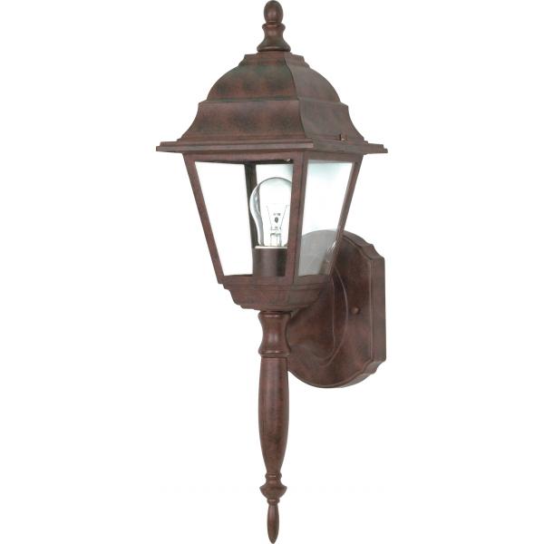 Briton - 1 Light - 18 in. - Wall Lantern with Clear Seed Glass - Color retail packaging