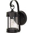 1 Light - 10-5/8 in. - Wall Lantern - Piper Lantern with Clear Seed Glass - Color retail packaging