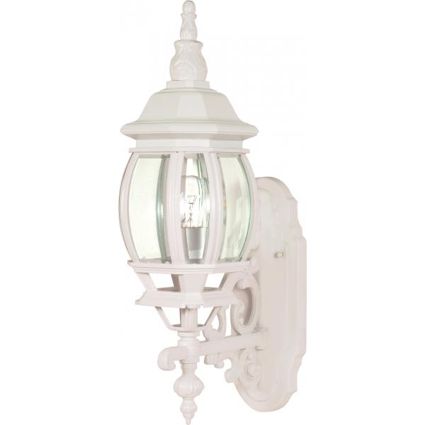 Central Park - 1 Light - 20 in. - Wall Lantern with Clear Beveled Glass - Color retail packaging