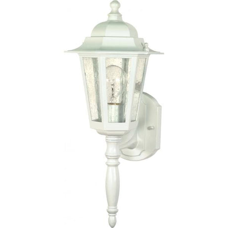 Cornerstone - 1 Light - 18 in. - Wall Lantern with Clear Seed Glass - Color retail packaging