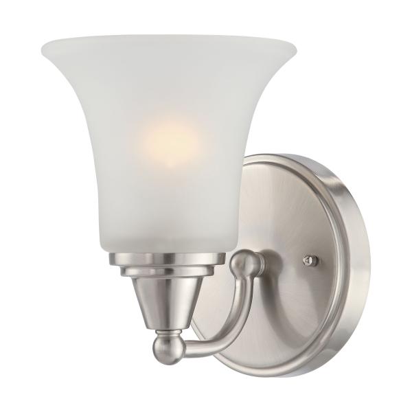 Surrey - 1 Light - Vanity Fixture with Frosted Glass