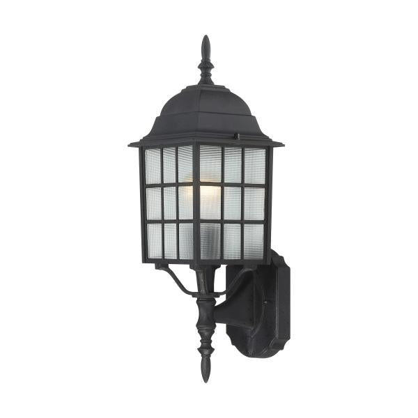 Adams - 1 Light - 18 in. - Outdoor Wall with Frosted Glass