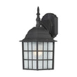 Adams - 1 Light - 14 in. - Outdoor Wall with Frosted Glass