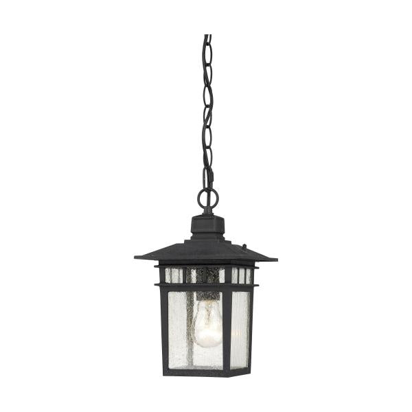 Cove Neck - 1 Light - 12 in. - Outdoor Hang with Clear Seed Glass