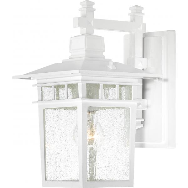 Cove Neck - 1 Light - 14 in. - Outdoor Lantern with Clear Seed Glass