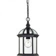 Boxwood - 1 Light - 14 in. - Outdoor Hanging with Clear Beveled Glass