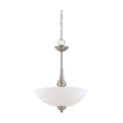 Patton - 3 Light - Pendant with Frosted Glass