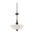 Patton - 3 Light - Pendant with Frosted Glass