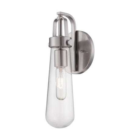 Beaker - 1 Light - Wall Sconce with Clear Glass