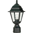 Briton - 1 Light - 14 in. - Post Lantern with Clear Glass