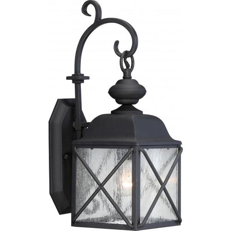 Wingate - 1 light - 6 in. - Outdoor Wall Fixture with Clear Seed Glass