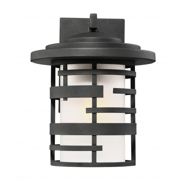 Lansing - 1 Light - 12 in. - Outdoor Wall Lantern with Etched Glass