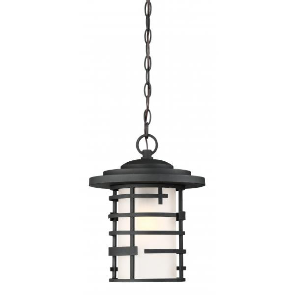 Lansing - 1 Light - Outdoor Hanging Lantern with Etched Glass