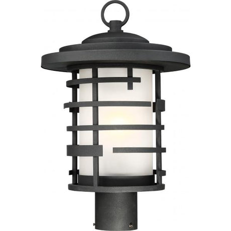 Lansing - 1 Light - Outdoor Post Lantern with Etched Glass