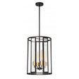 Payne - 4 Light - Foyer Pendant with Clear Beveled Glass