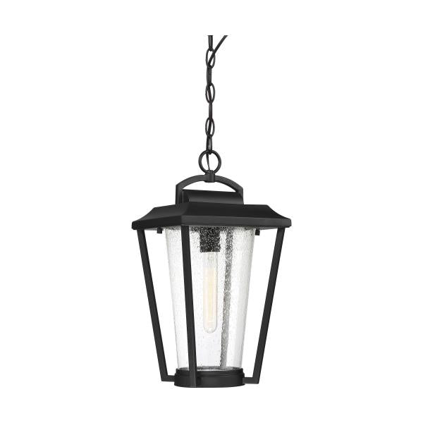 Lakeview - 1 Light - Hanging Lantern - Aged Bronze Finish with Clear Seed Glass