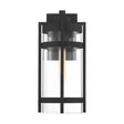 Tofino - 1 Light - Large Lantern - Textured Black Finish with Clear Glass