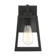 Halifax - 1 Light - Small Lantern - Matte Black Finish with Clear Glass