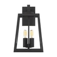 Halifax - 4 Light - Large Lantern - Matte Black Finish with Clear Glass