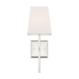 Highline - 1 Light - Vanity - Polished Nickel Finish with White Linen Shade