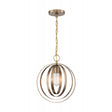 Pendleton - 1 Light - Pendant Fixture - Burnished Brass Finish