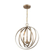 Pendleton - 3 Light - Pendant Fixture - Burnished Brass Finish