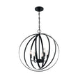 Pendleton - 6 Light - Pendant Fixture - Matte Black Finish