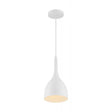 Bellcap - 1 Light - Small Pendant Fixture - Matte White Finish