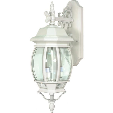 Central Park - 3 Light - 22 in. - Wall Lantern with Clear Beveled Glass