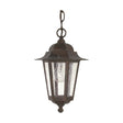 Cornerstone - 1 Light - 13 in. - Hanging Lantern with Clear Seed Glass