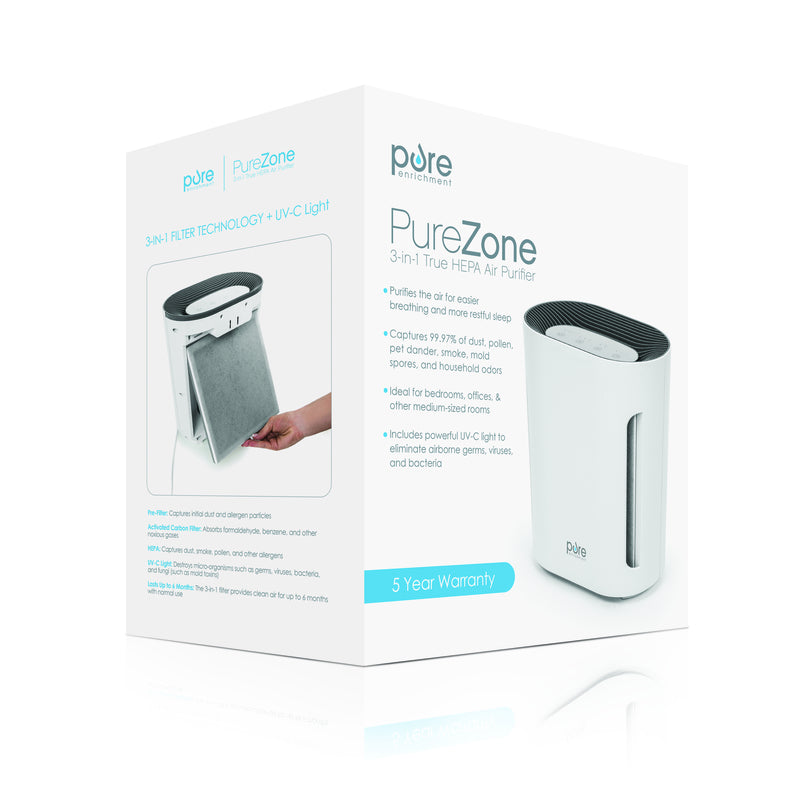 Pure Enrichment HEPA Air Purifier 200 sq ft