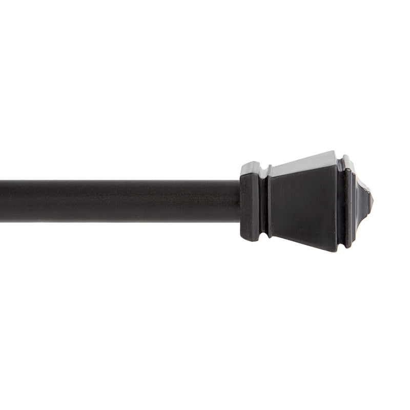 Kenney Black Amelia Cafe Rod 48 in. L X 84 in. L