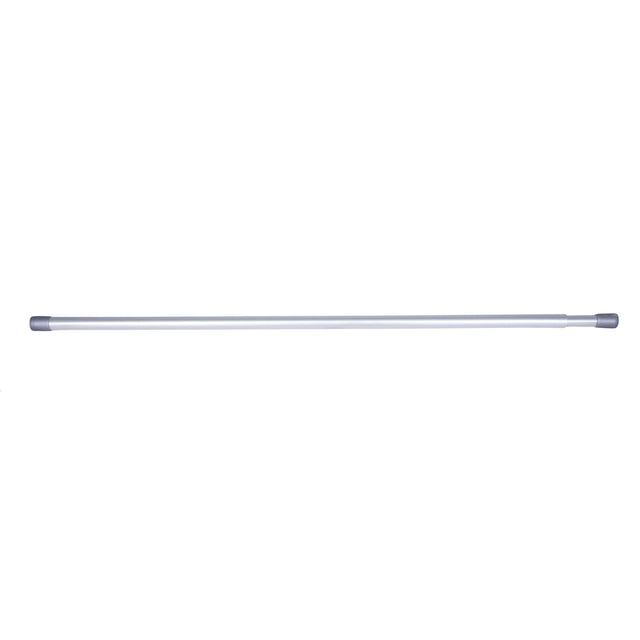 Kenney Silver Carlisle Tension Rod 28 in. L X 48 in. L