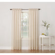 No918 Reno Beige Curtain 102 in. W X 84 in. L