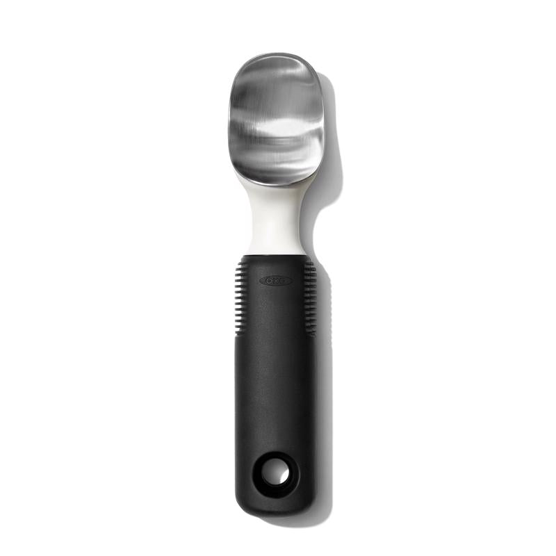 OXO Good Grips Silver/Black Chrome/Plastic Ice Cream Scoop