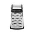 KitchenAid Black/Silver Stainless Steel Box Grater