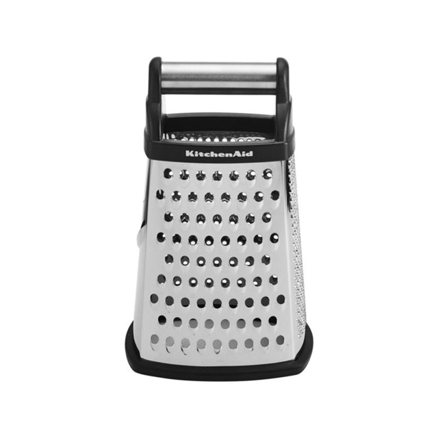 KitchenAid Black/Silver Stainless Steel Box Grater