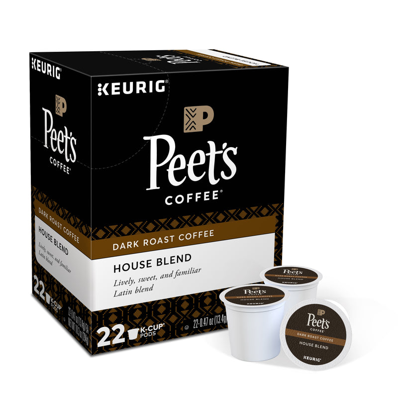 Keurig Peet's House Blend Coffee K-Cups 22 pk