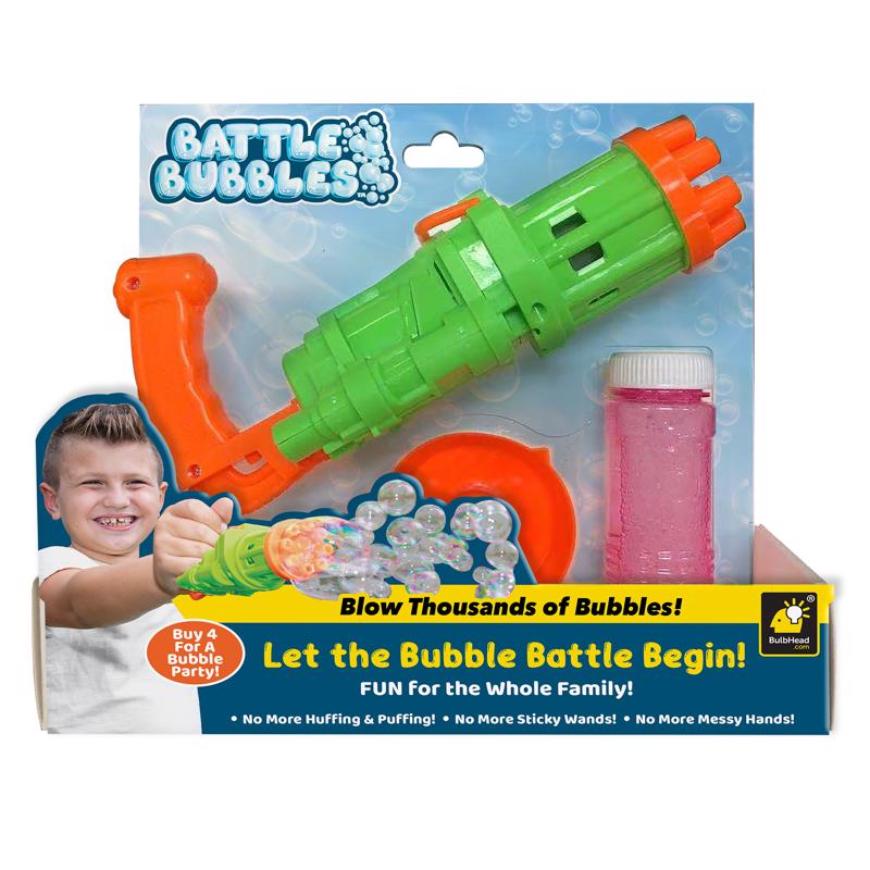 BulbHead ASOTV Battle Bubbles Bubble Machine 1 pk