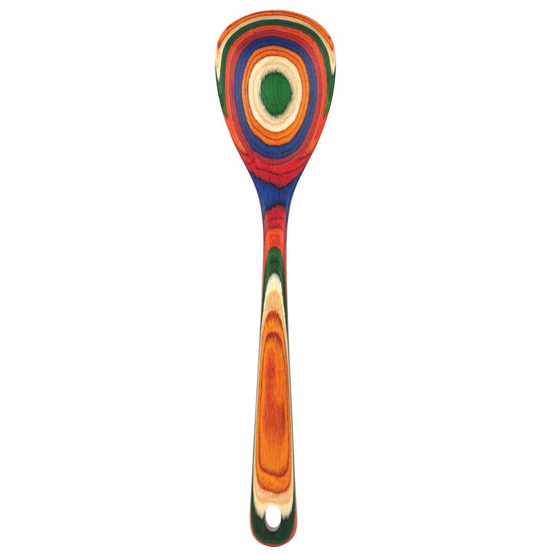 Totally Bamboo Baltique Multicolored Birch Wood Mixing Spoon